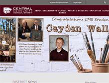 Tablet Screenshot of centralcss.org